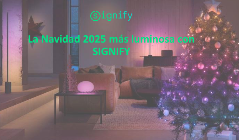 Opciones de Signify para brillar con luz propia esta Navidad